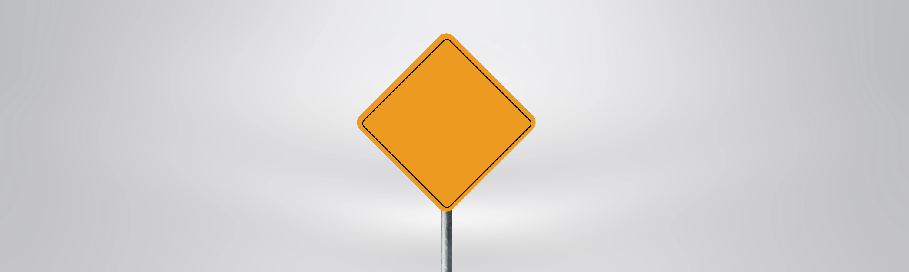 Traffic Signs - What does a sign with information or a picture on an orange background indicate?